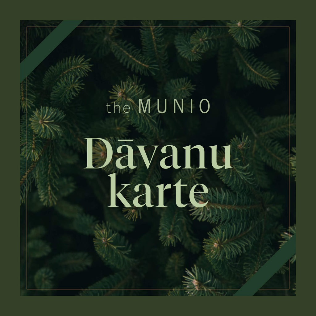 the MUNIO dāvanu karte